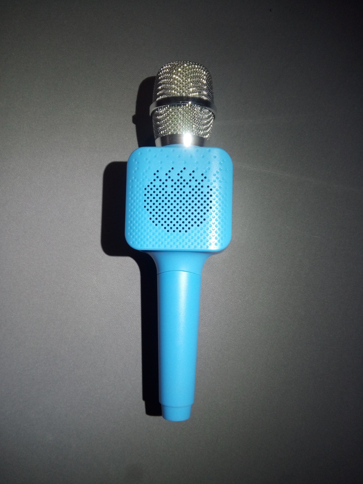 KIDZ BOP Blue Bluetooth Handheld Karaoke Microphone USB Volume Control & Echo