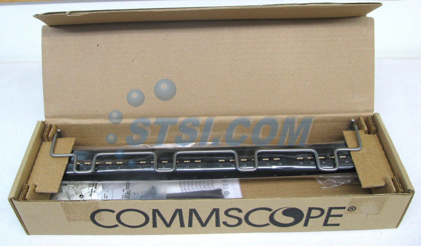 Commscope UNP-6-DM-1U-24 Uniprise 24-Port Cat6 Panel 1U 760180042 ~STSI