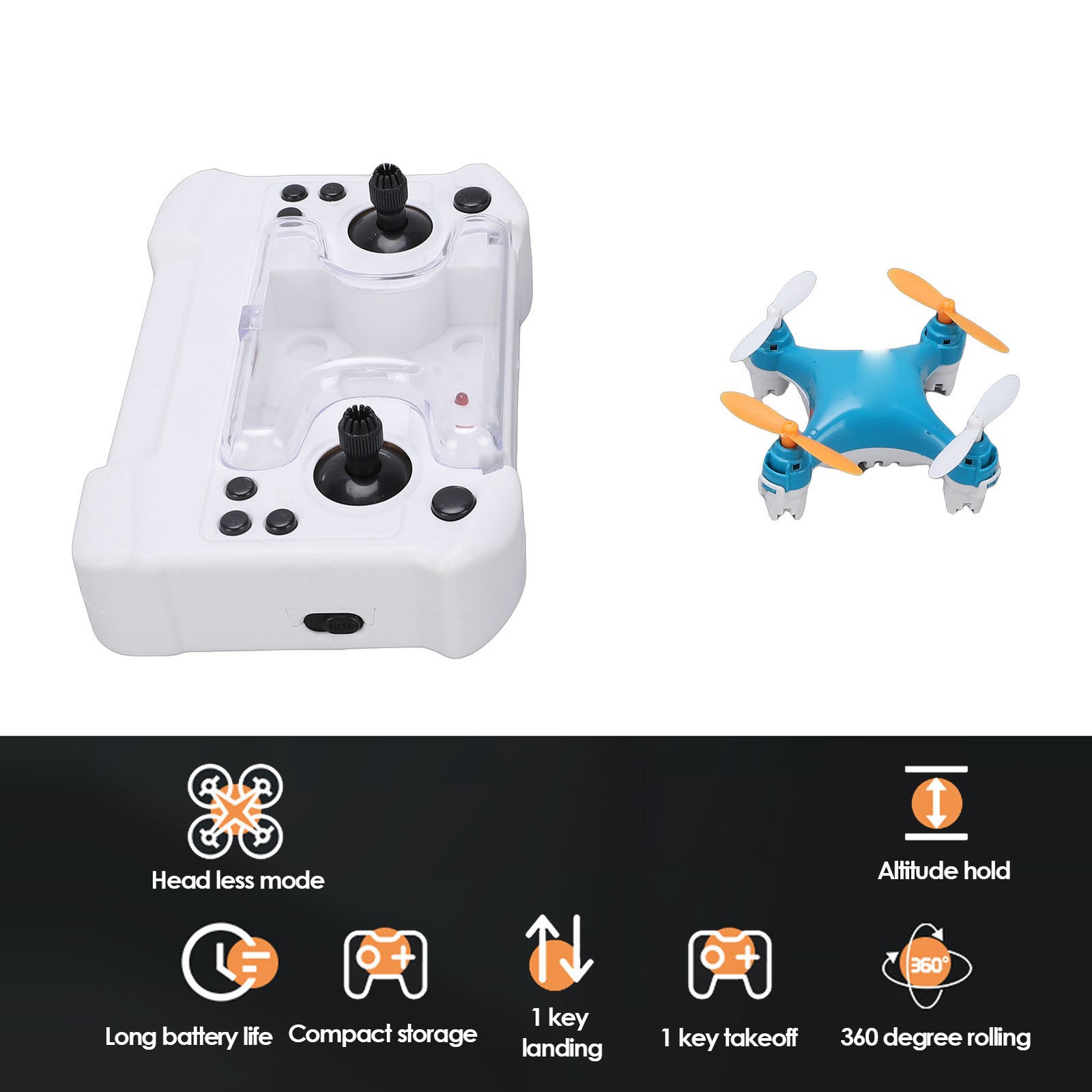Mini Drone High Performance Altitude Hold For Beginners Outdoors Easy To Use