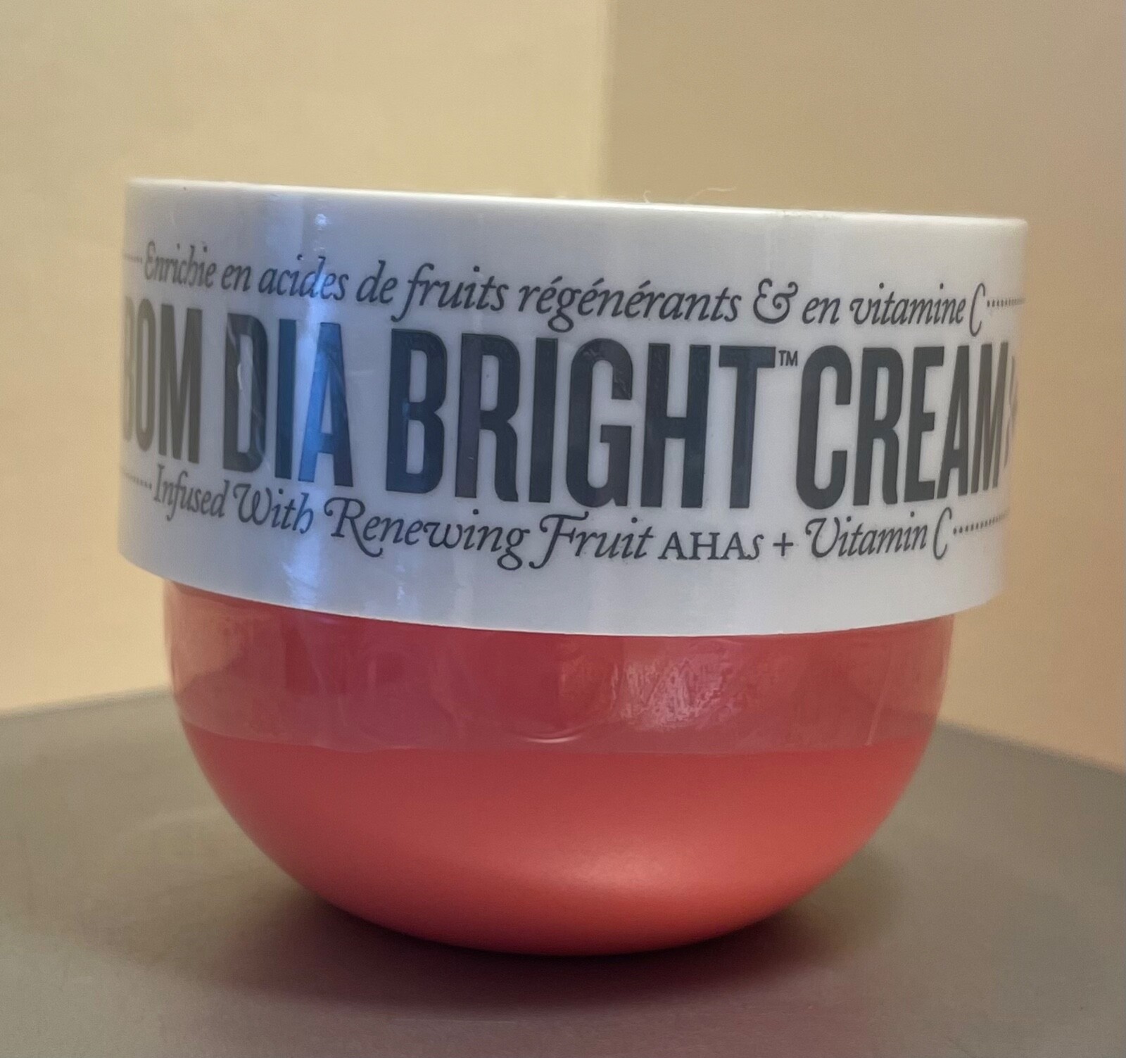 SOL DE JANEIRO Bom Dia Bright Cream 75ml/2.5oz, Factory Sealed Jar, NO Box