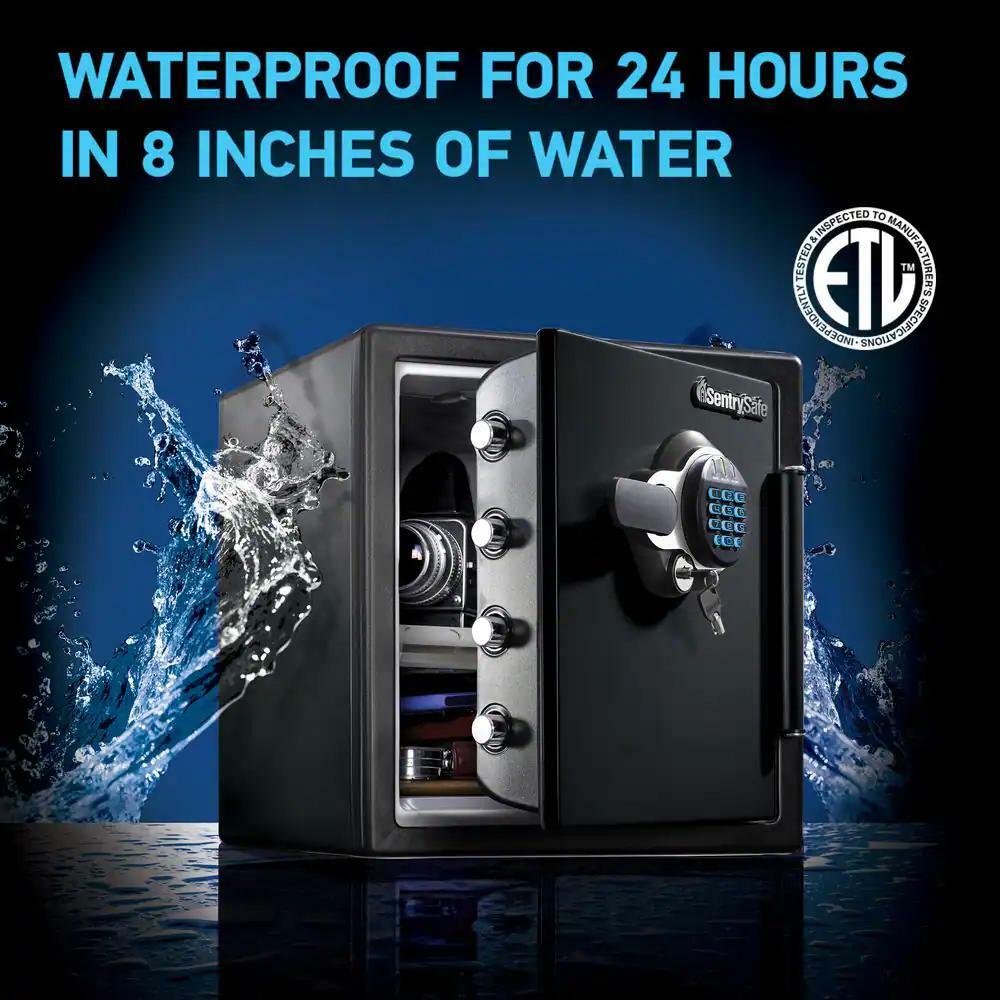 SentrySafe Steel Safe Digital Combination Lock Fireproof/Waterproof 1.2 cu. ft.