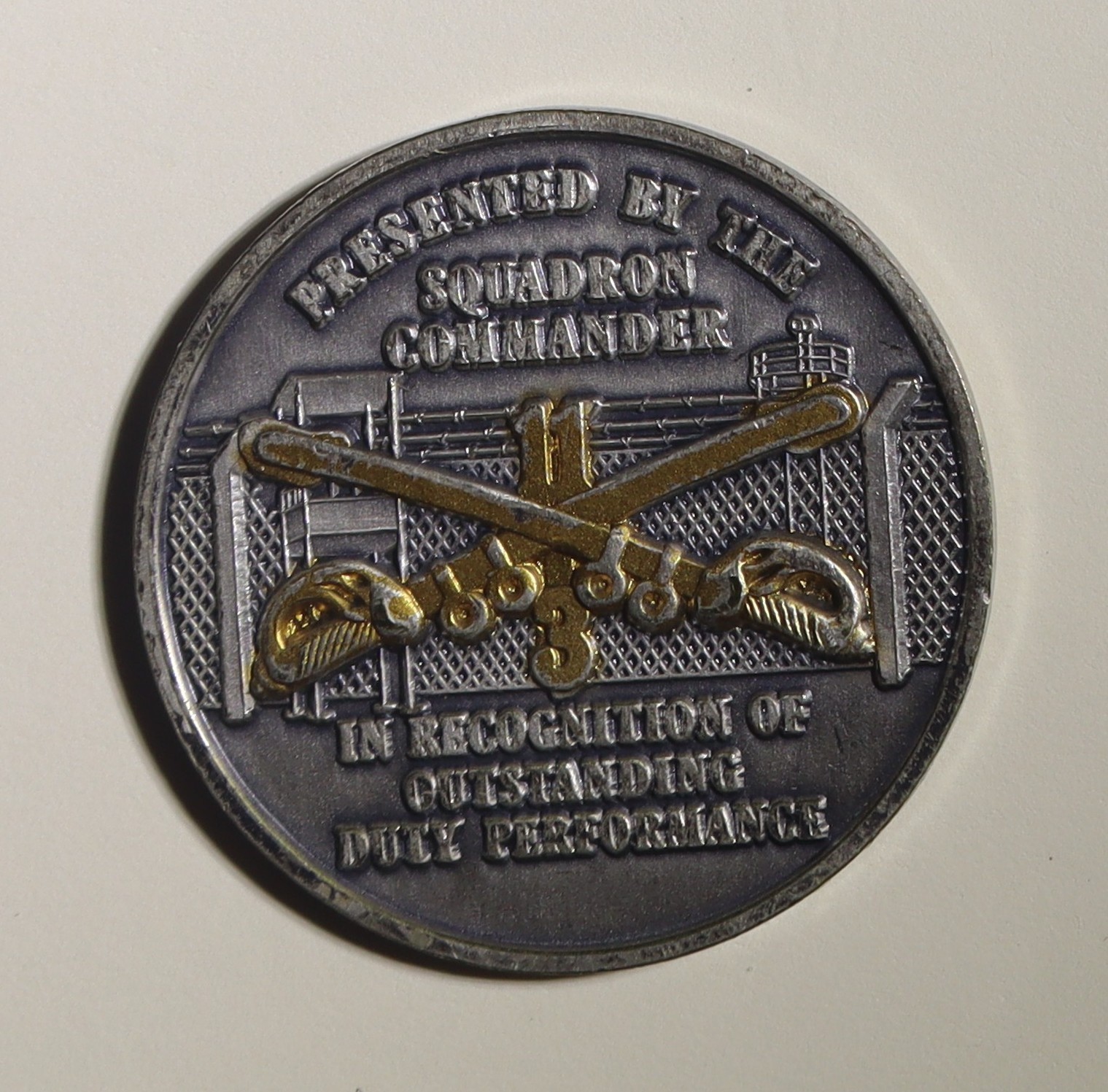 Commander 11th Armored Cavalry 3rd Squadron Army Challenge Coin