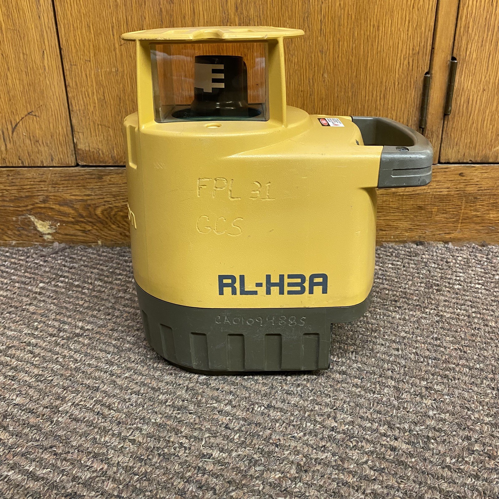Topcon RL-H3A Rotary Laser Level for parts  or repair-Free Shipping