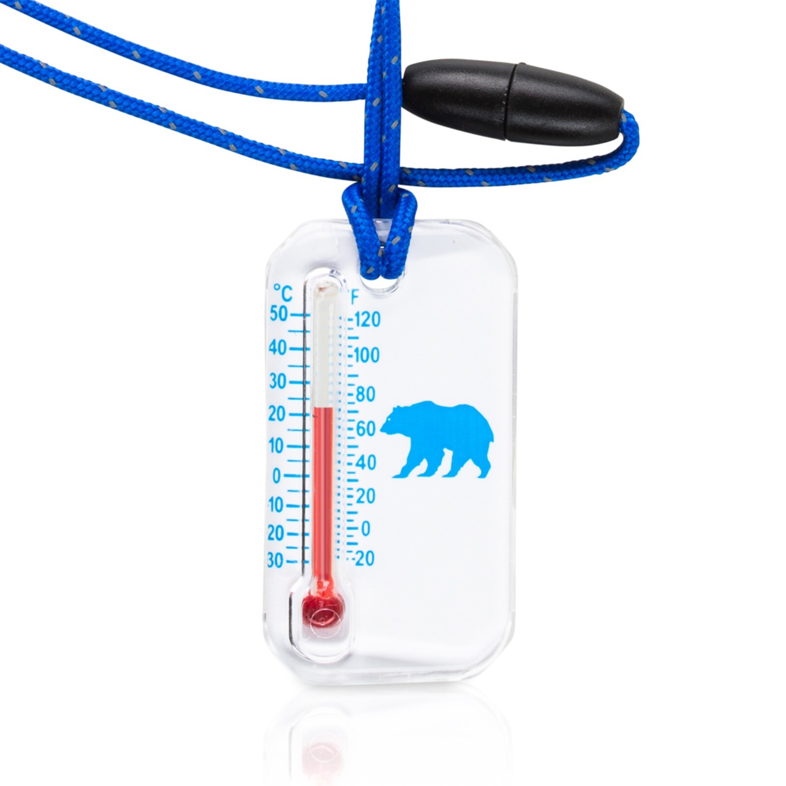 Sun Company Wildlife Zip-o-gage - Outdoor Thermometer for Kids with UV Exposure