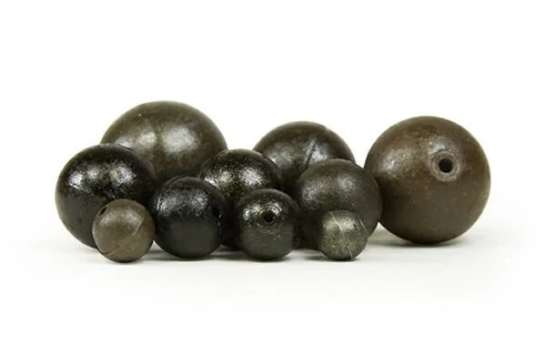 5 x DINSMORE DRILLED BULLET / BALL LEGER WEIGHTS  13g