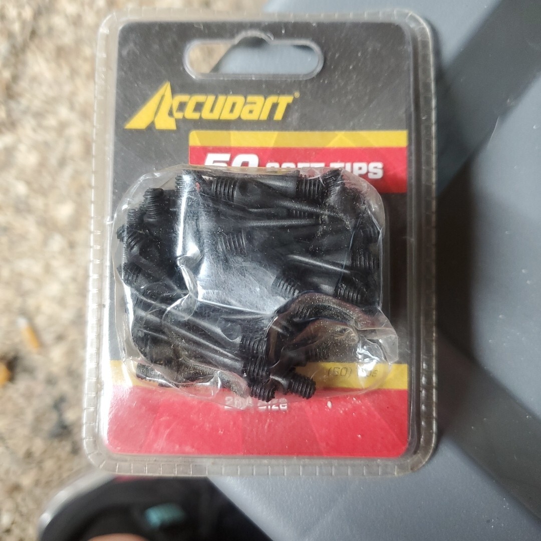 ACCUDART 50 Pack Soft Tip Darts Size 2BA Indoor Sporting Game New