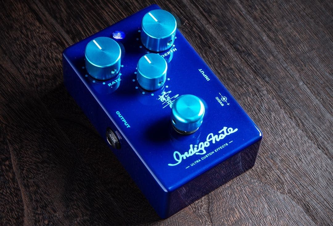 Indigo Note CHORUS Takahiro Matsumoto New Analog Guitar Pedal with Warranty