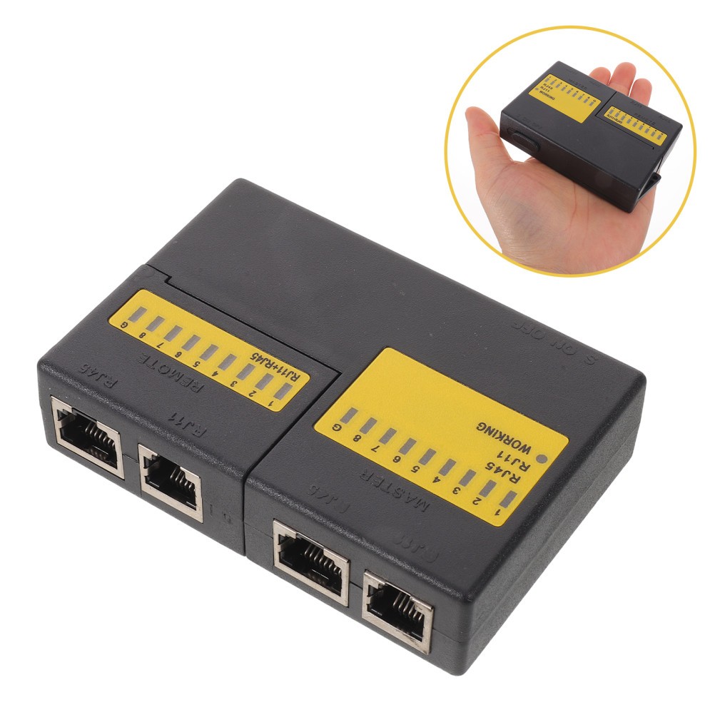 Data Line Tester Network Cable Toolkit Ethernet Continuity Electric Circuit