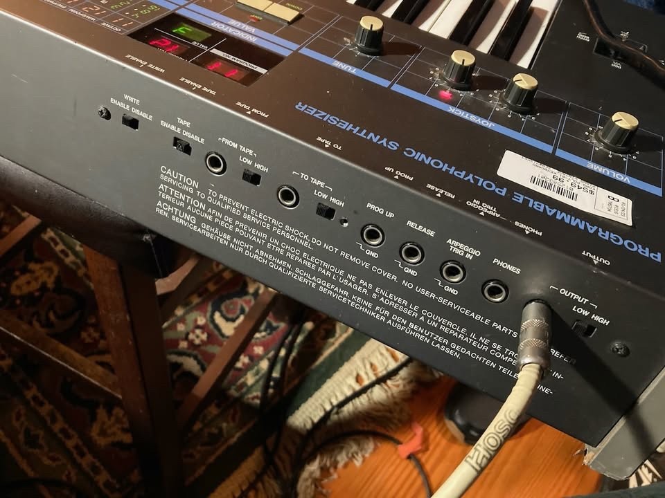 Korg Poly 61 vintage analog Synthesizer keyboard synth 61 key as is NEEDS WORK