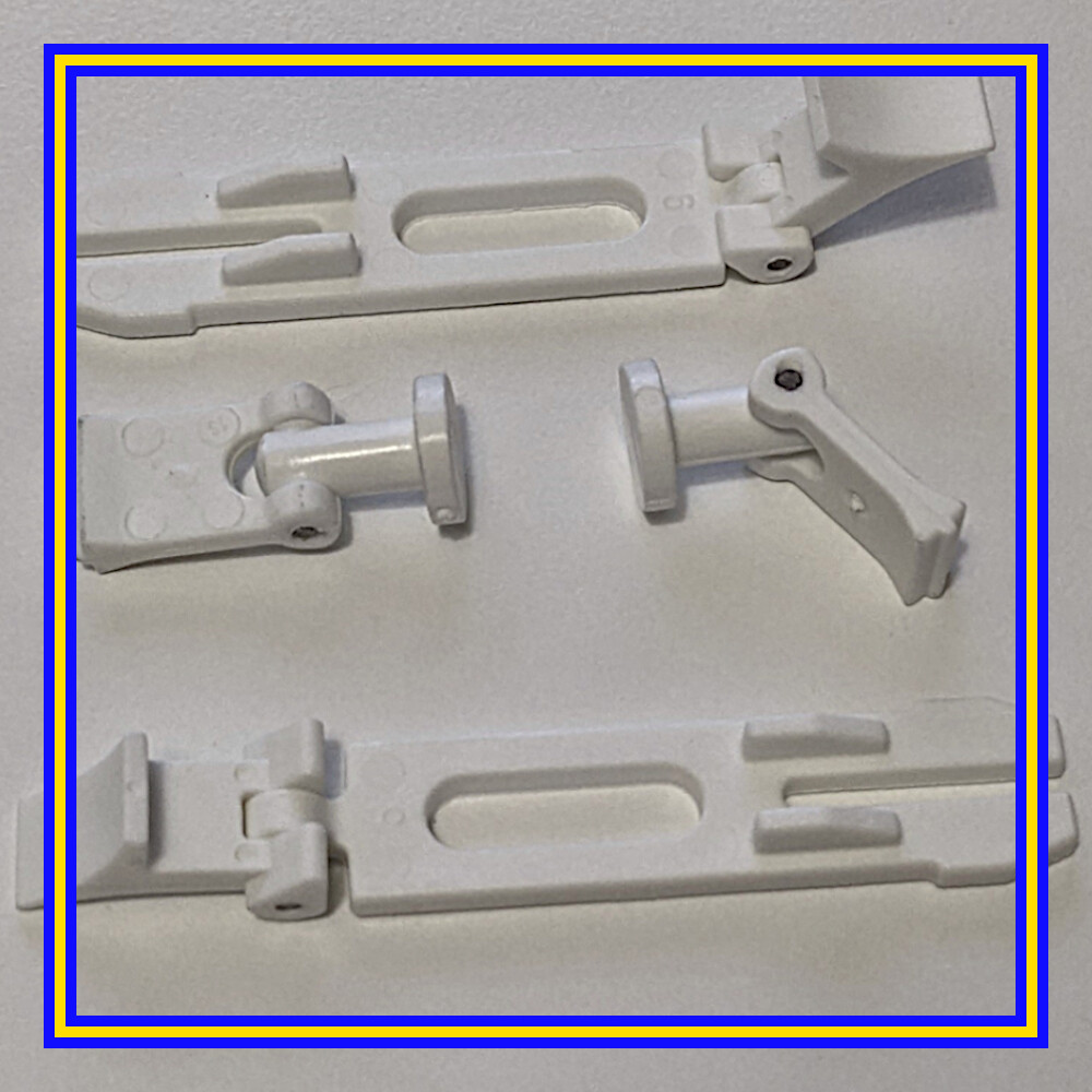 146957 x 2 IKEA (146956 x 2) Curtain Rail Mount (fixings) for VIDGA