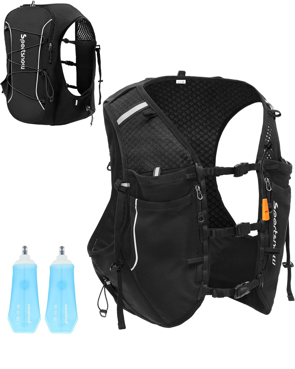 sportsnew Running Hydration Vest for Men Women, Hydration Backpack with Waterpro