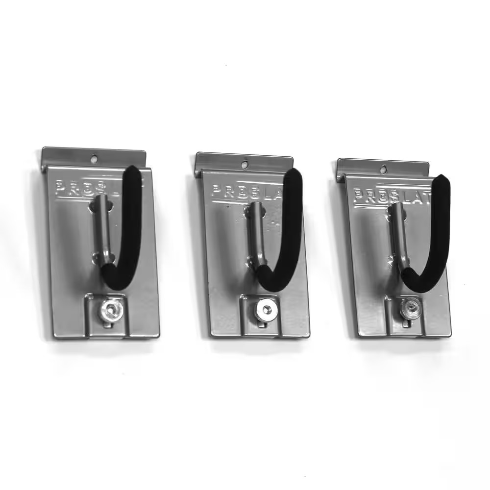 Slatwall Heavy Duty 2.50 In. 50 Lb. U-Hook (3-Pack)