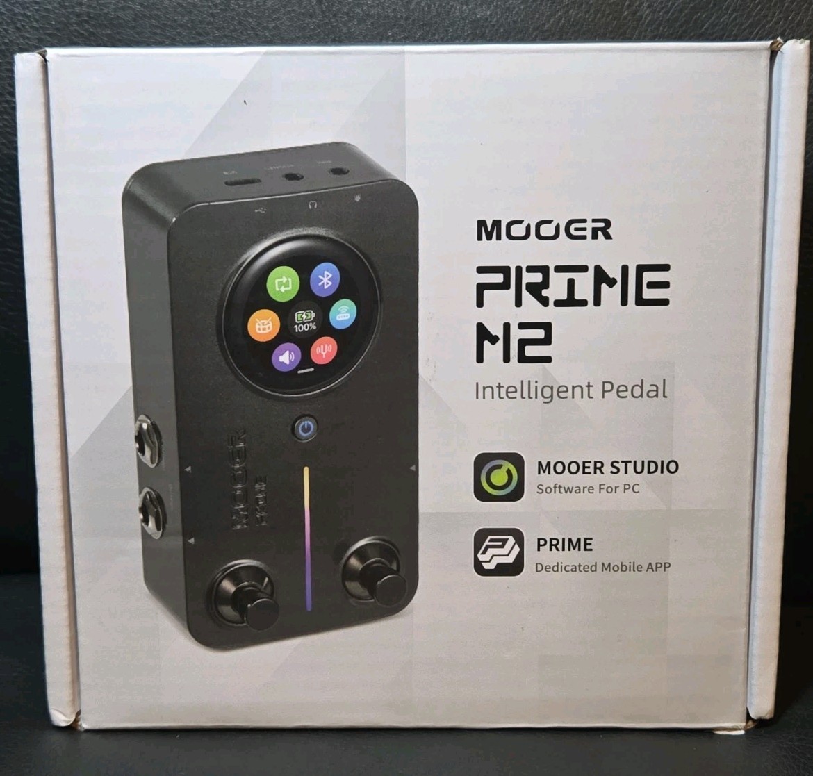 MOOER Prime M2 Multi Effects Processor Headphone Amp AI Stereo Bass Guitar Pedal