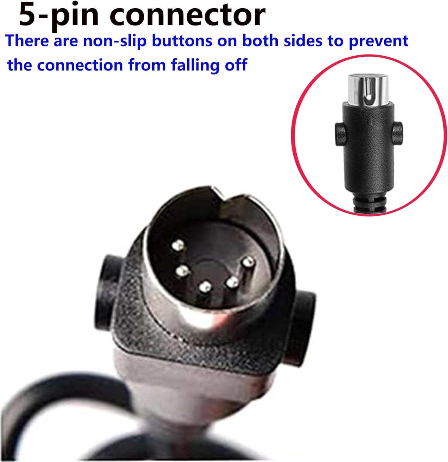 Elegant 2-Key Electric Recliner Switch with USB Charging - 5-Pin Compatibility