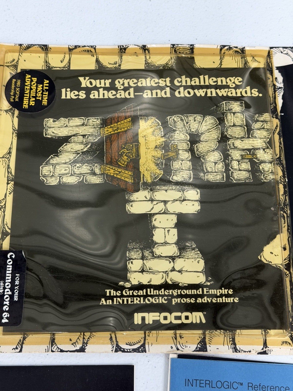ZORK I (COMMODORE 64) VINTAGE COMPUTER GAME INFOCOM