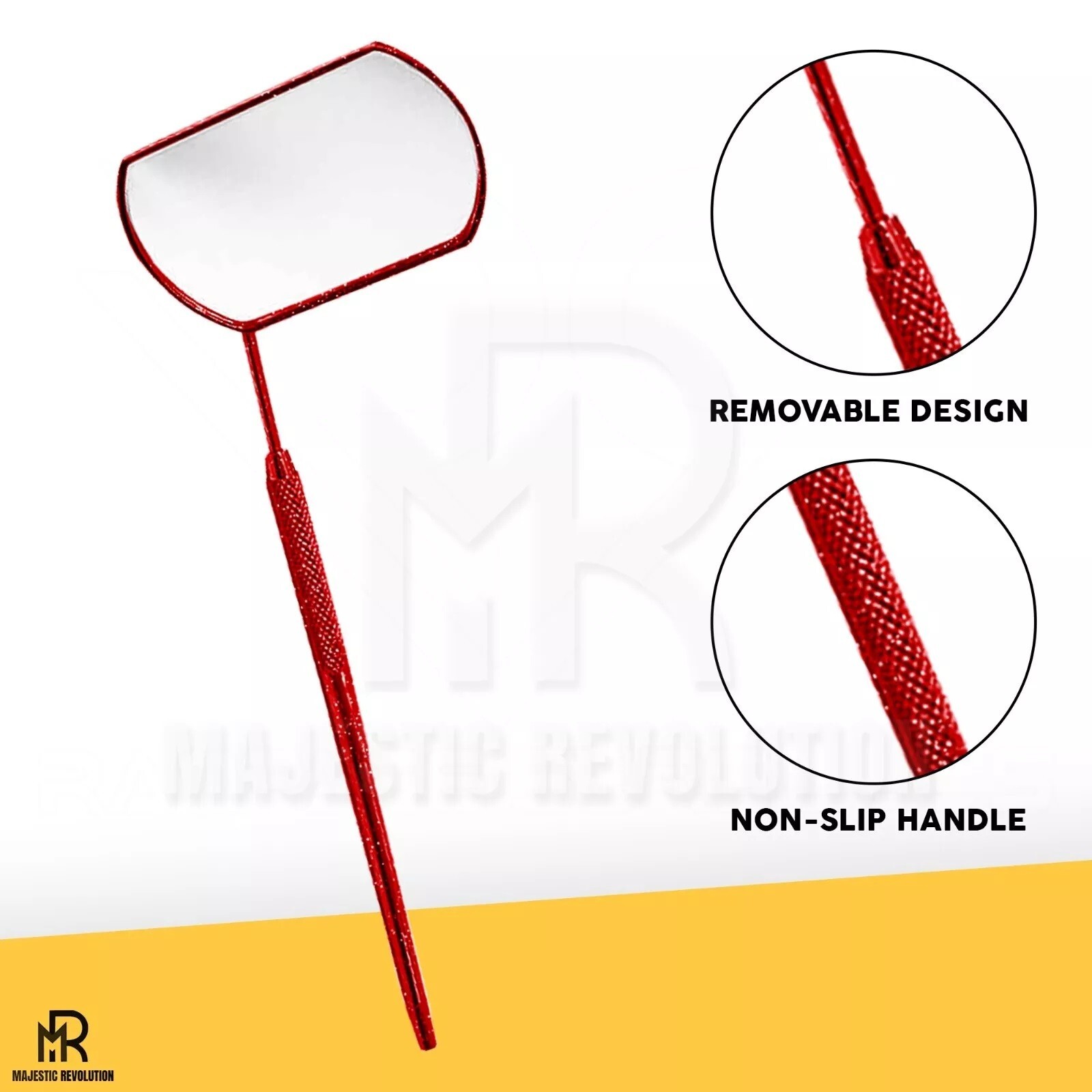Eyelash Extension Mirror Lash Mirror Beauty Makeup Inspection Tool Square Mirror