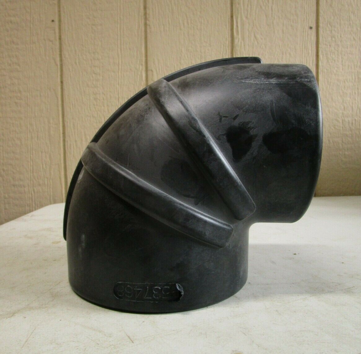 P537468 DONALDSON INTAKE 90 DEGREE RUBBER ELBOW 6 IN X 5 IN REPLACES RE60X50