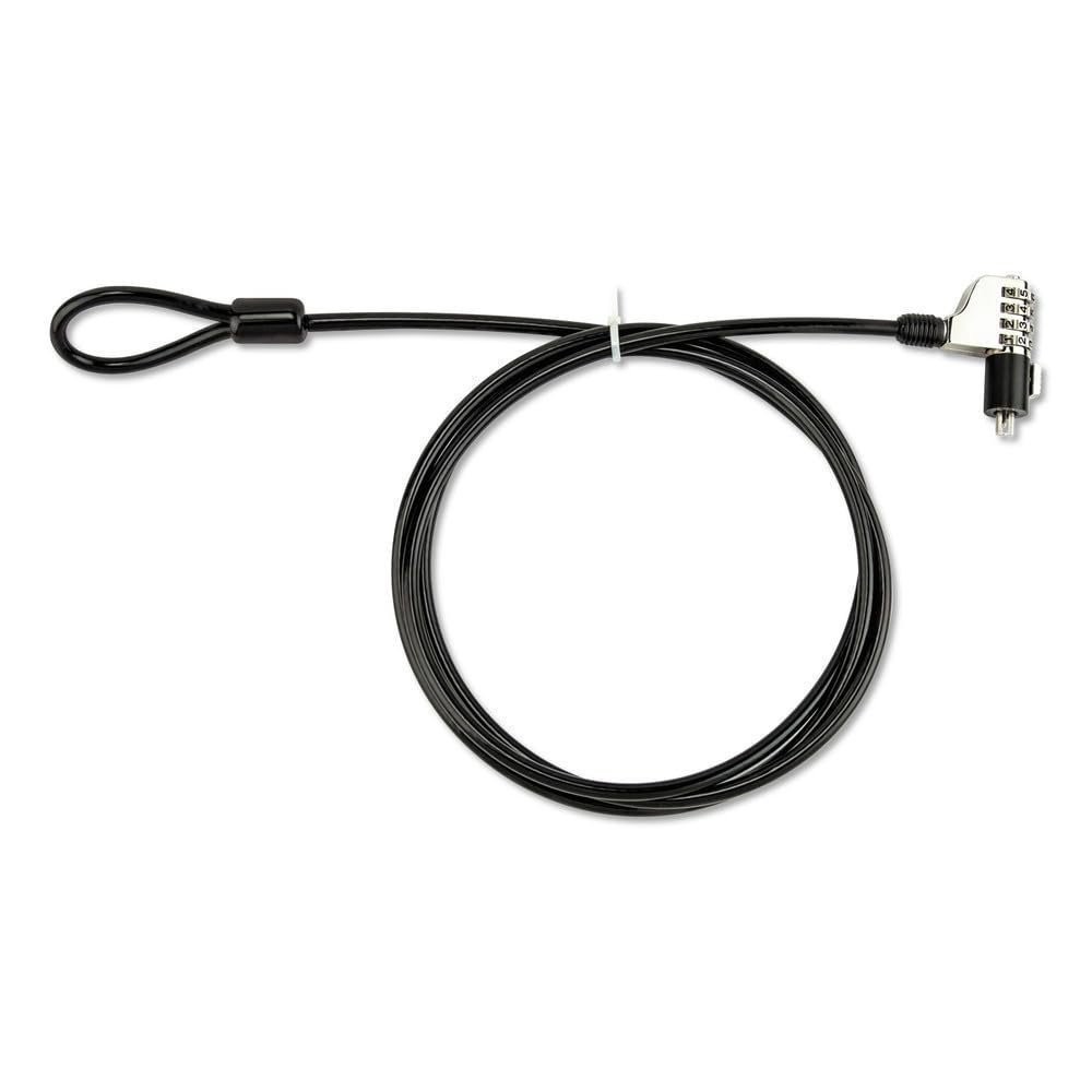 Innovera Combination Laptop Lock, 6 Ft Steel Cable New