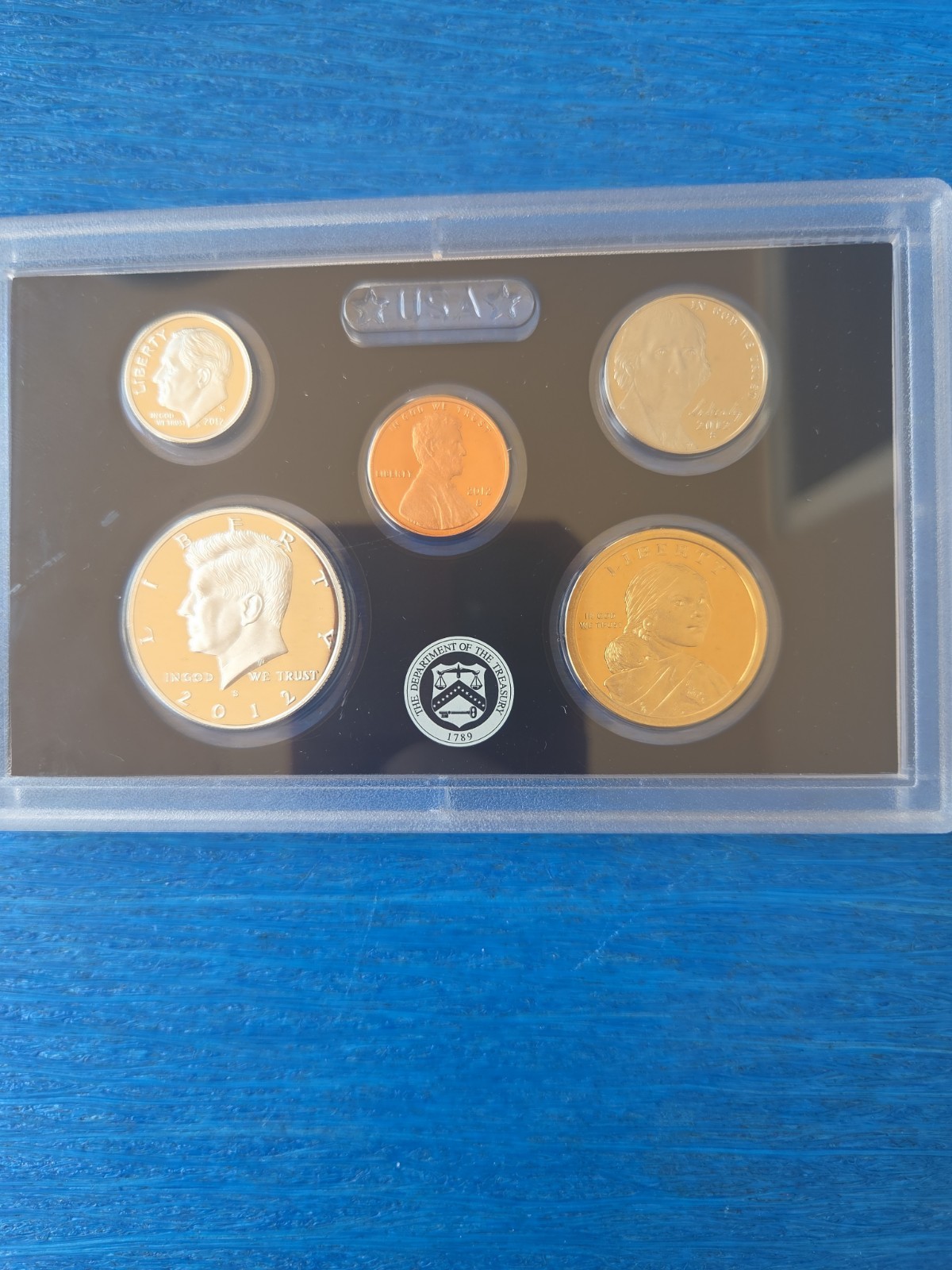 2012 US Mint Silver Proof Set – Only 395,443 Made – Complete OGP with COA