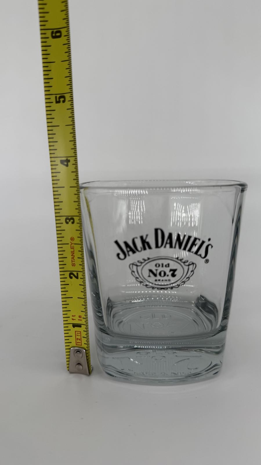 Jack Daniel’s Old No. 7 Square Shot Glass 3.5”