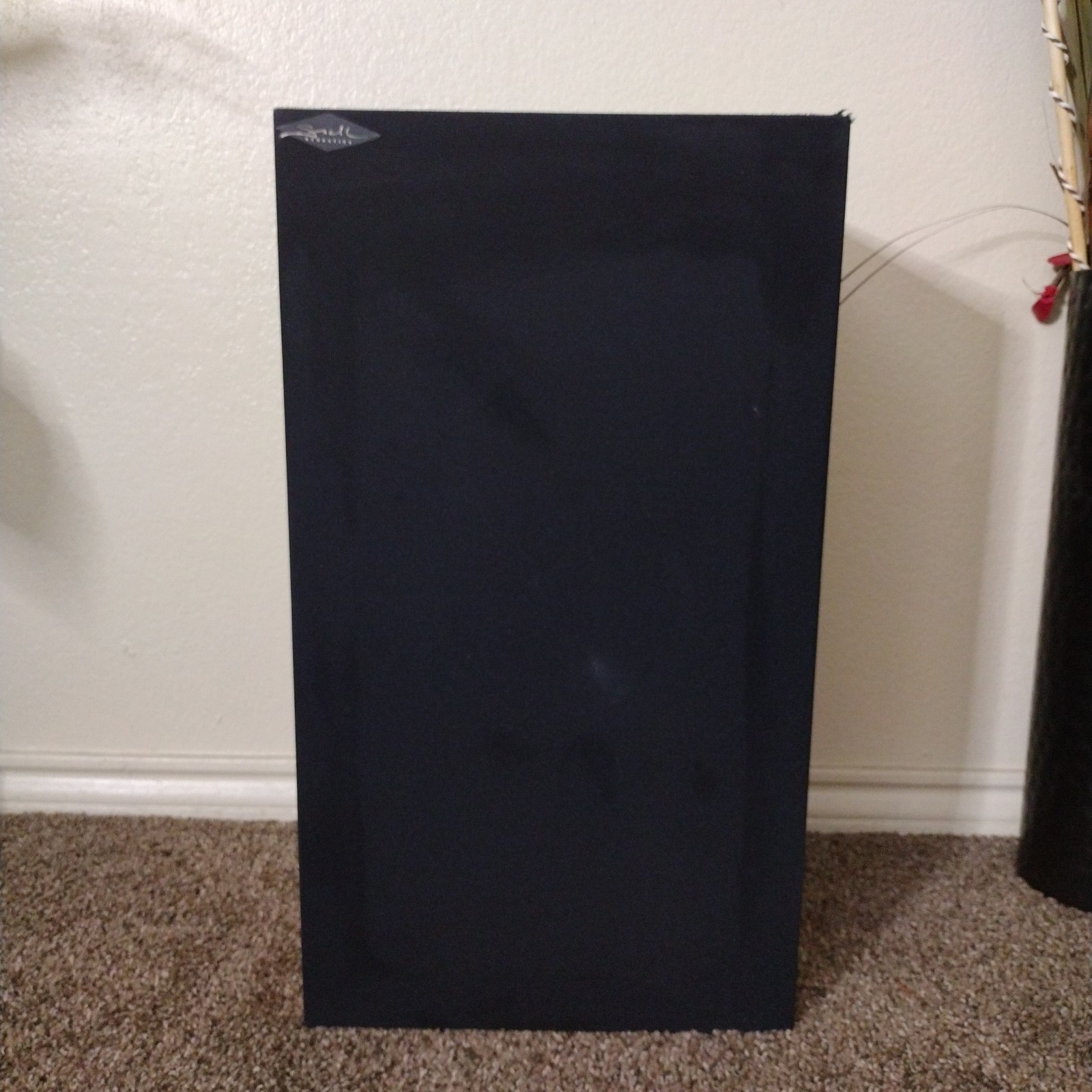 Snell Type J Floor Loudspeaker Single Walnut Wood REFOAM NEEDED 23"x13"x9" Used
