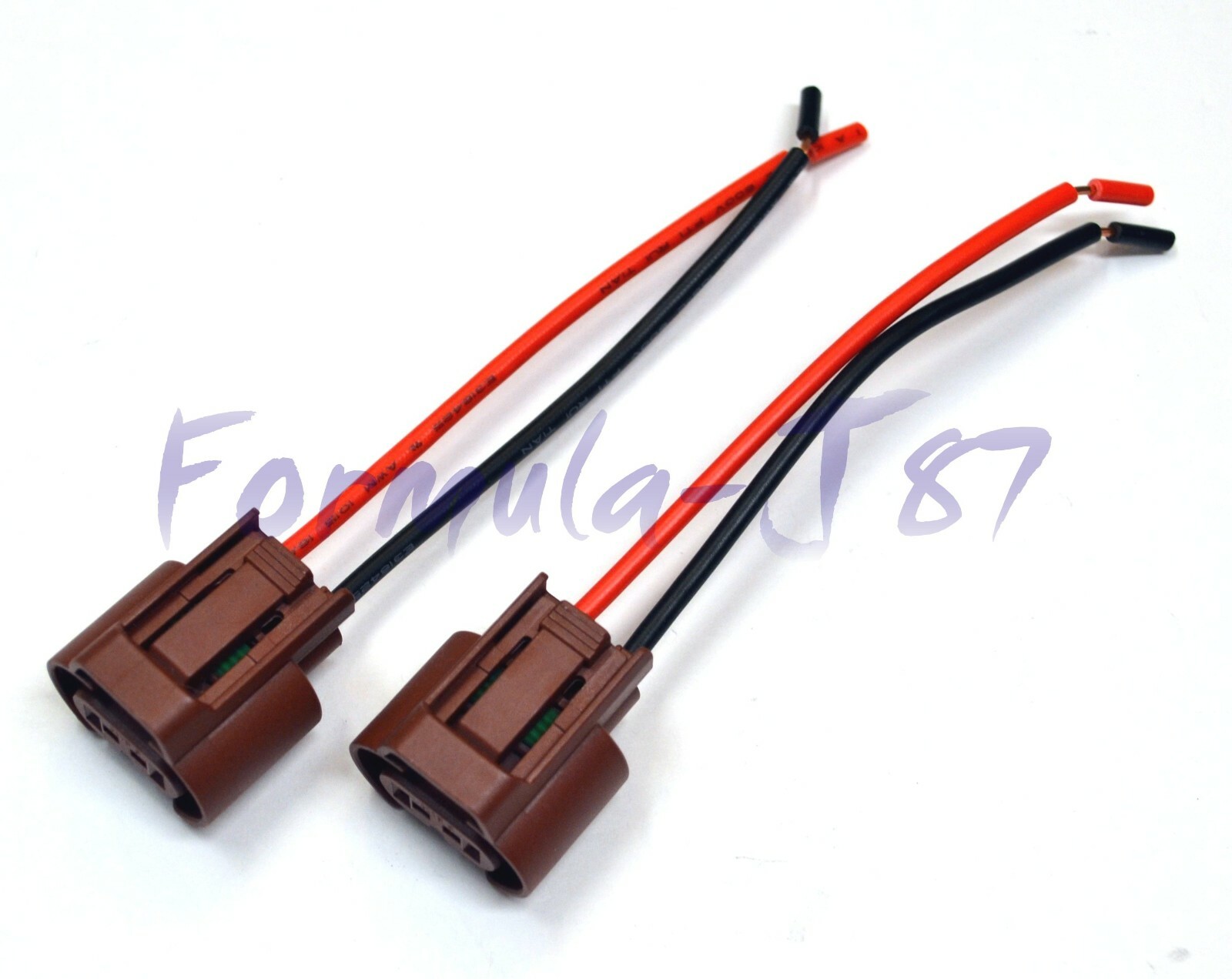 Wire Pigtail Female U 9012 HIR2 Head Light Two Harness Bulb Socket Lamp Replace