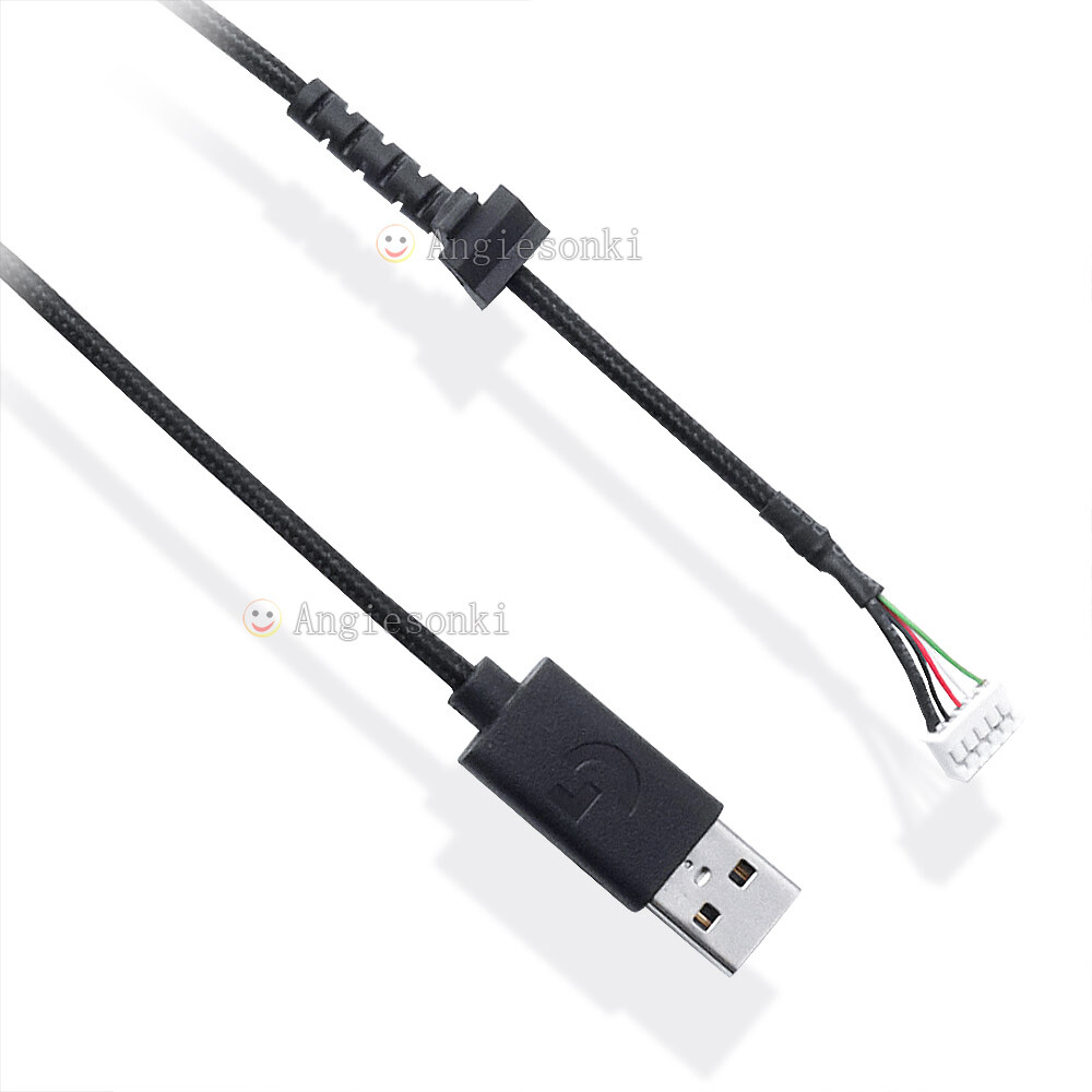NEW USB Cable Braided Wire Replacement for Logitech G502 Hero RGB Gaming Mouse