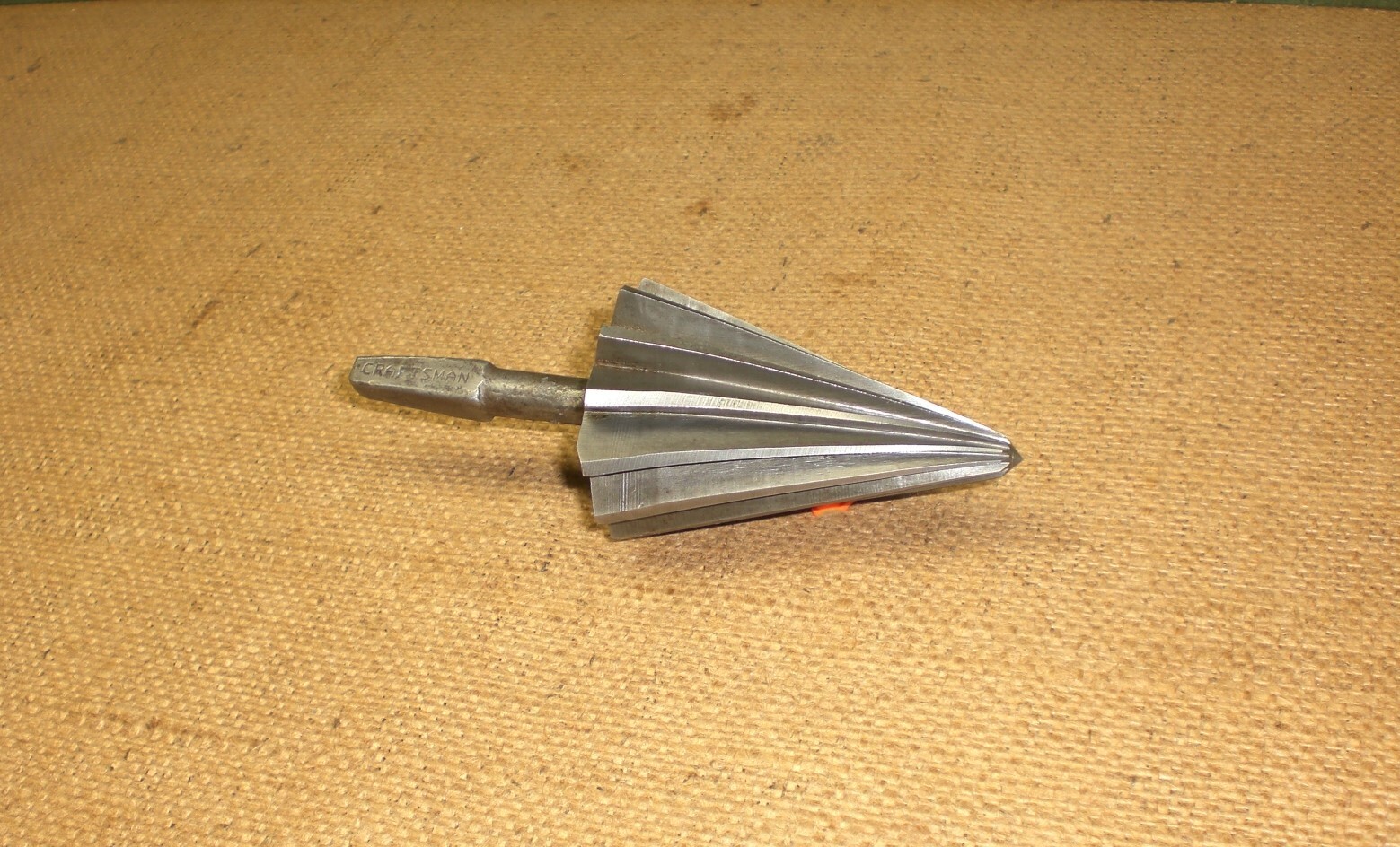 VTG CRAFTSMAN SPIRAL FLUTED PIPE REAMER NO 5514  FITS BIT BRACE DRILL USA TOOL
