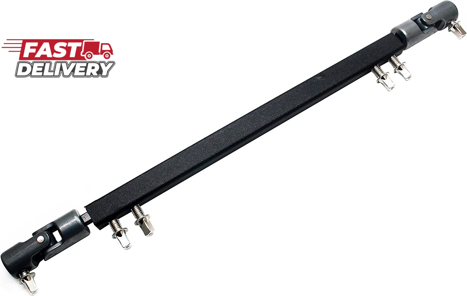 Double Kick Drum Pedal Drive Shaft Steel Bass Drum Pedal Linkage Connector Arm f