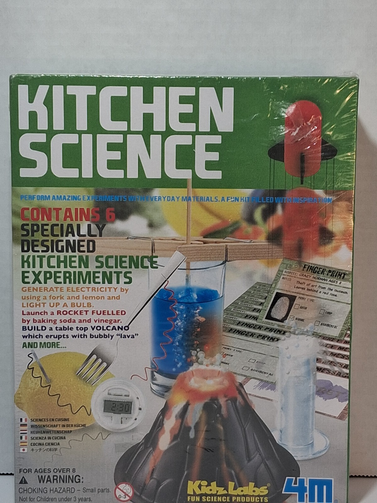Kitchen Science Kit - DIY Chemistry Experiment Lab Stem Toys Gift For Any New IB