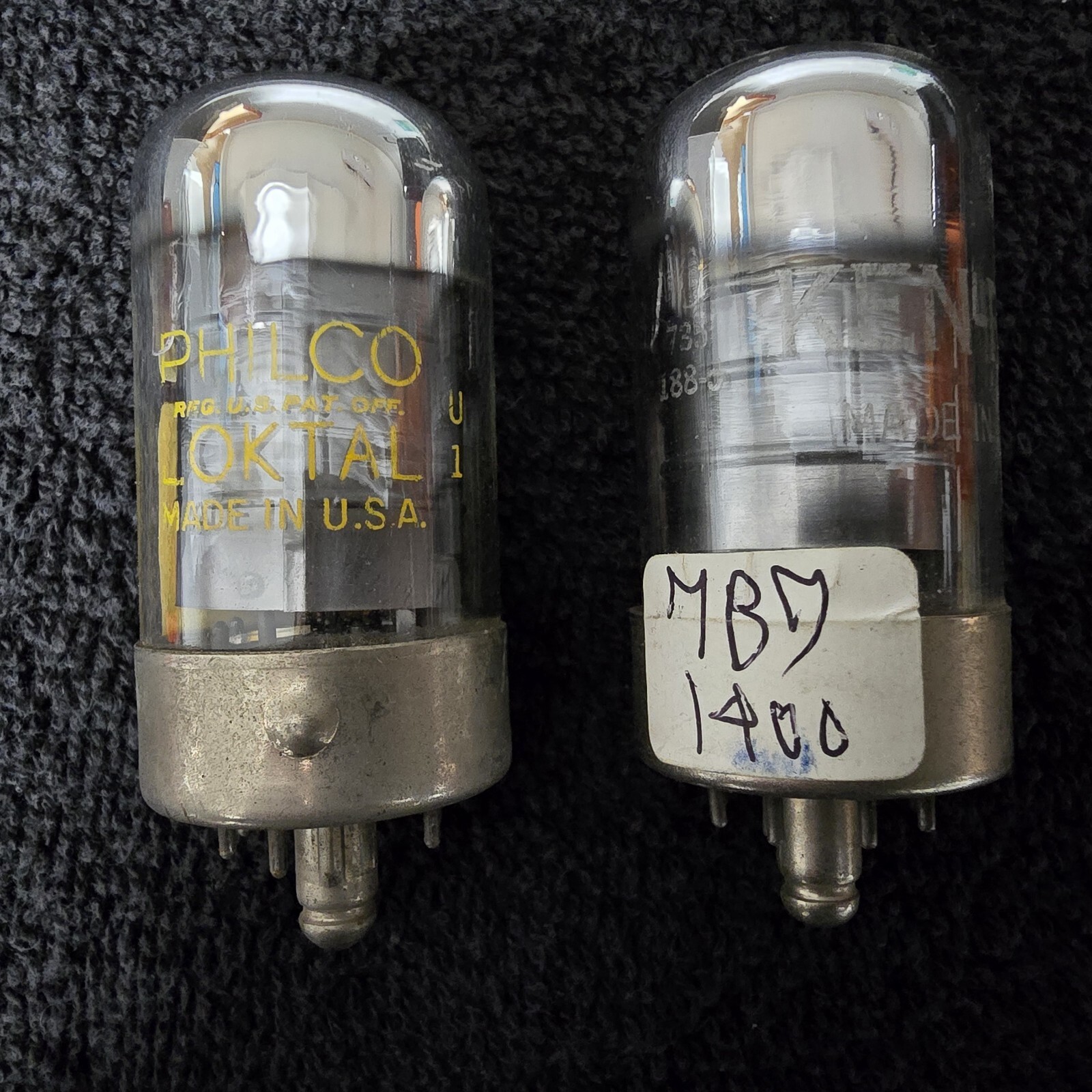 7B7 Amplifier Tubes ▪︎ Major National Brands ▪︎ Tested ▪︎ Discounts on Multiples