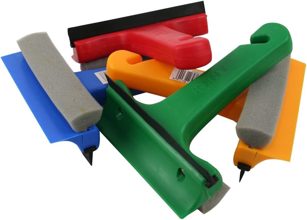 2 Pack - Ice Scraper and Squeegee 3 in 1 Window demister, Ice Scraper and Sponge