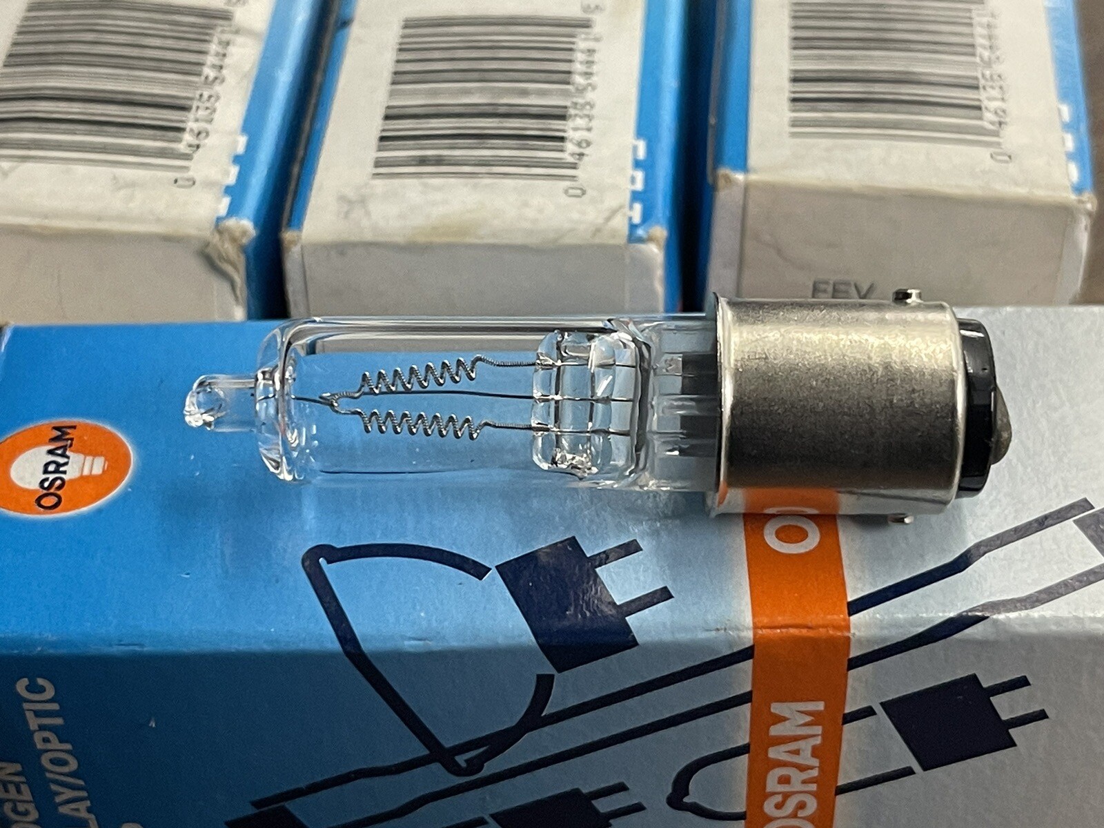 Osram Halogen 200w 120v BA15D Lamp Bulb for Stage/TV/Film Lighting Systems