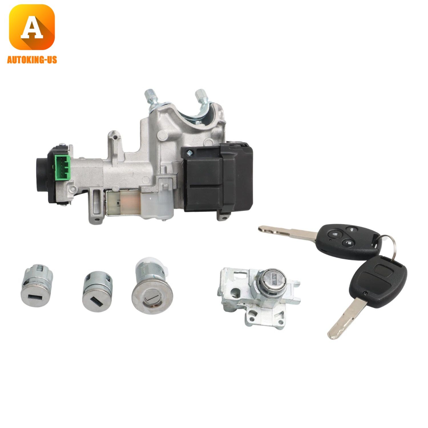 Ignition & Door Lock Cylinder Switch Assembly & Keys Kit for Accord 2008-2012 US