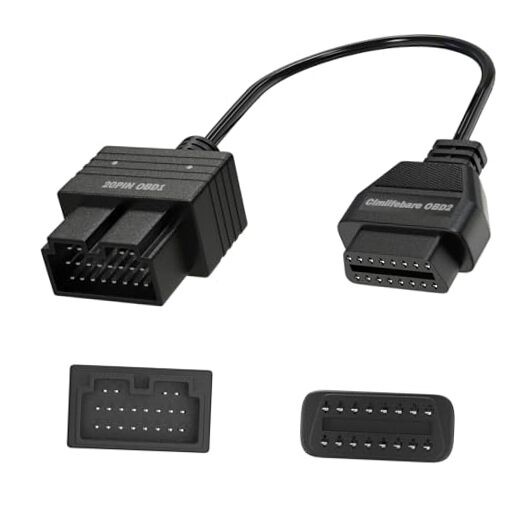 20 Pin OBD1 to 16 Pin OBD2 Adapter Cable for Older Kia Before 2001