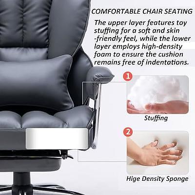 Efomao Ergonomic Office Chair, Big and Tall High Back Office Chair - Dark Grey