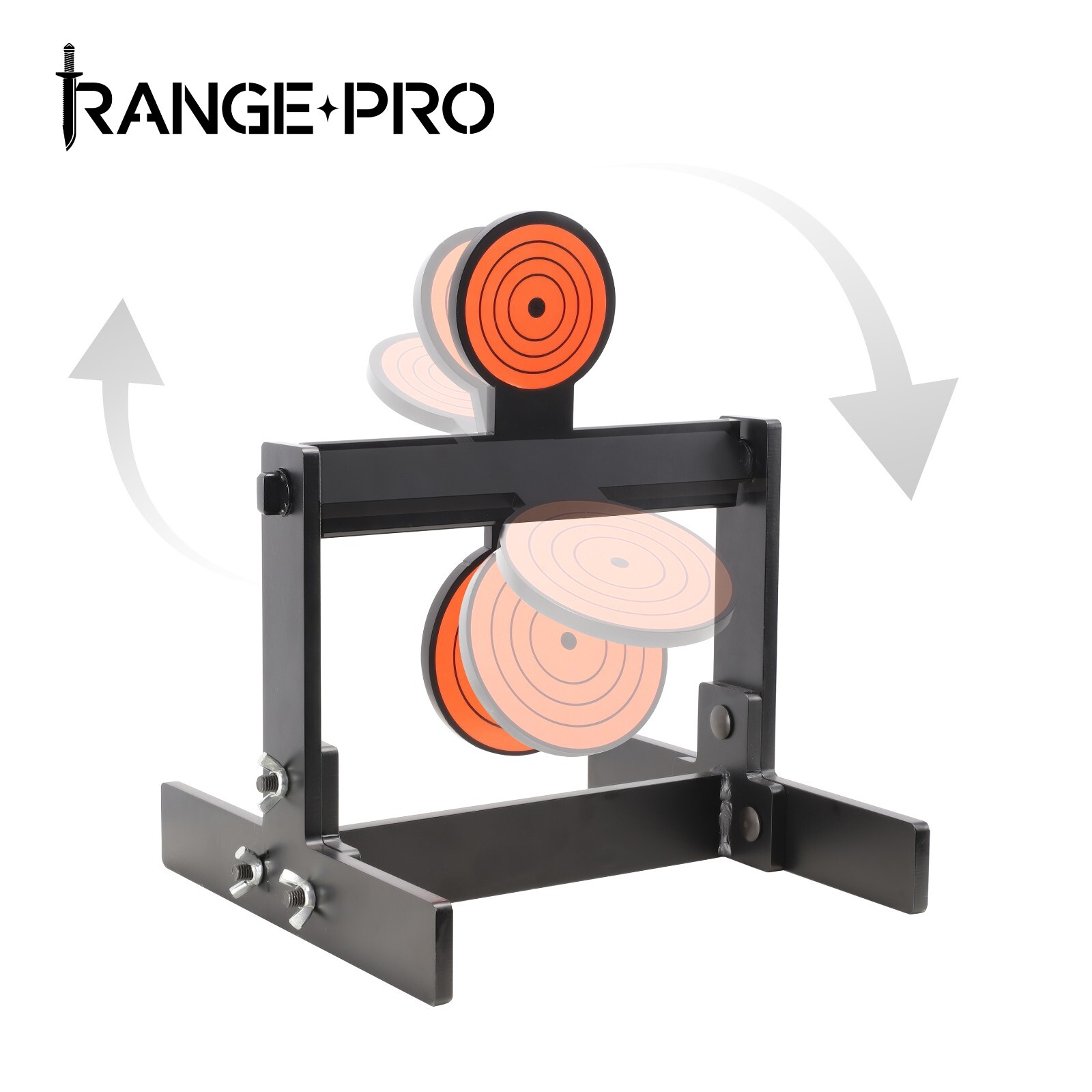 Centerfire Rifle Spinner Target, 4" & 5" Combo