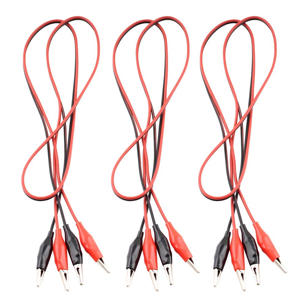 Eiechip Alligator Clips Electrical Insulated Alligator Clips With Wires Test Cab