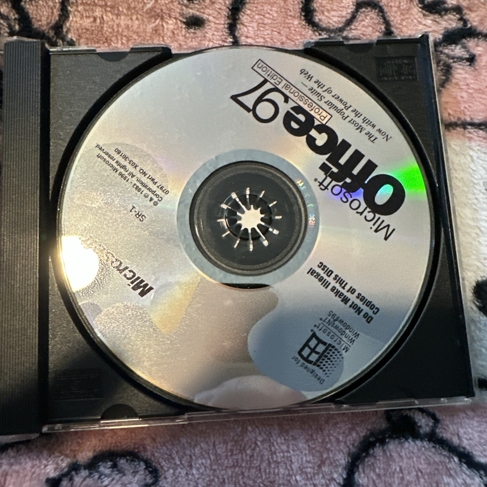 Microsoft Office 97 Software Professional Edition Windows NT 95 With Key code