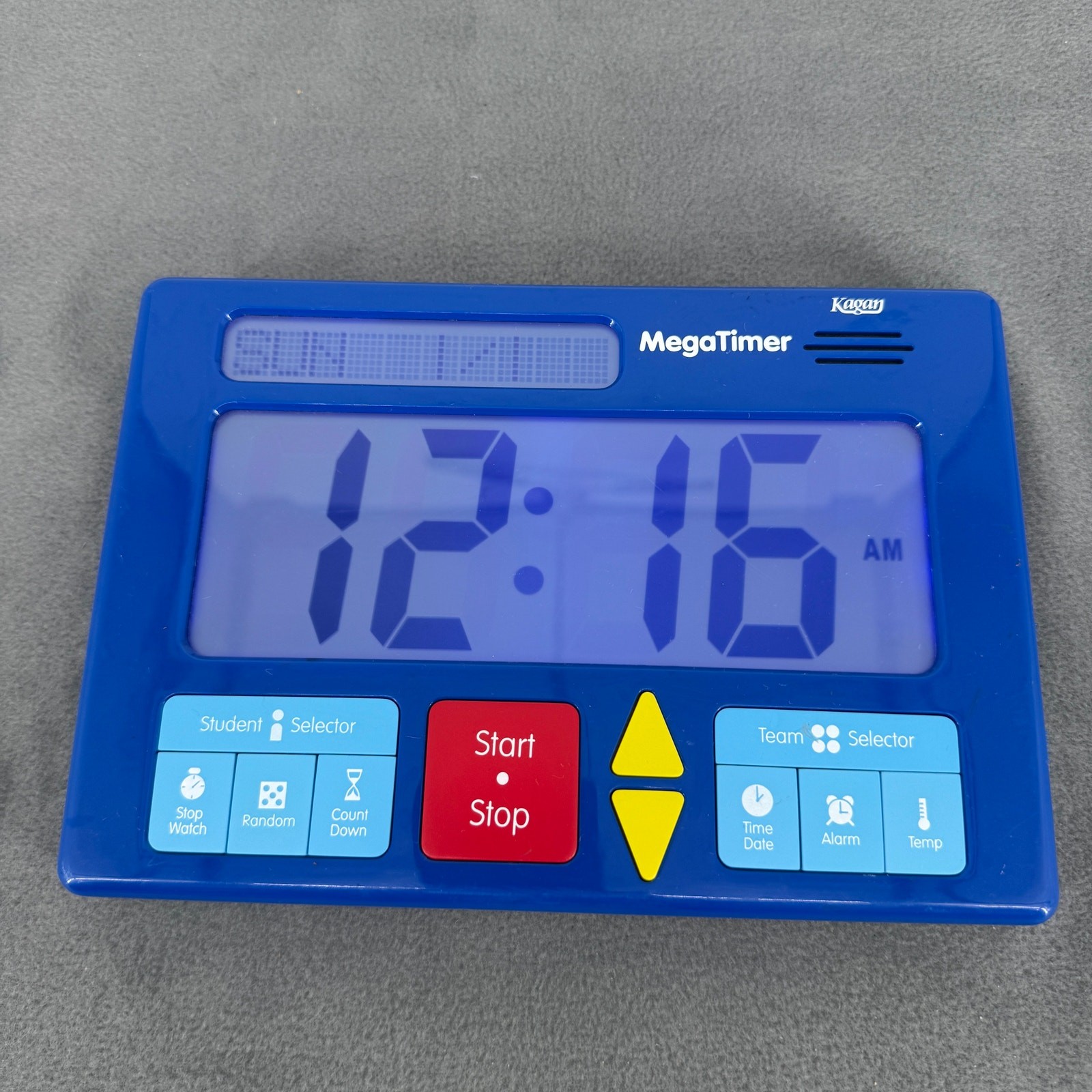 Kagan MegaTimer Clock Timer Stopwatch Countdown Alarm Random Number Generator