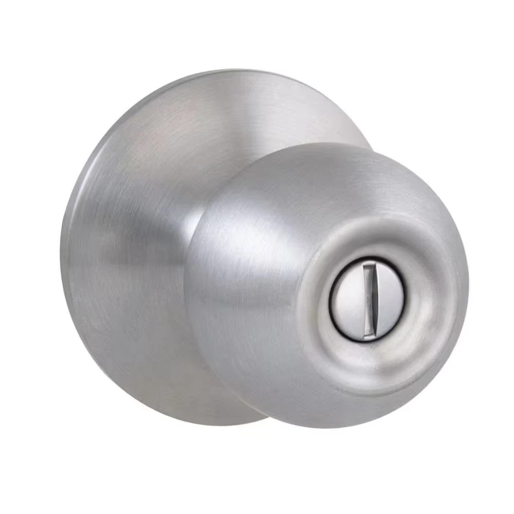 (lot of 6) Defiant Saturn Bed/Bath Door Knob Stainless Steel 1008 974 367