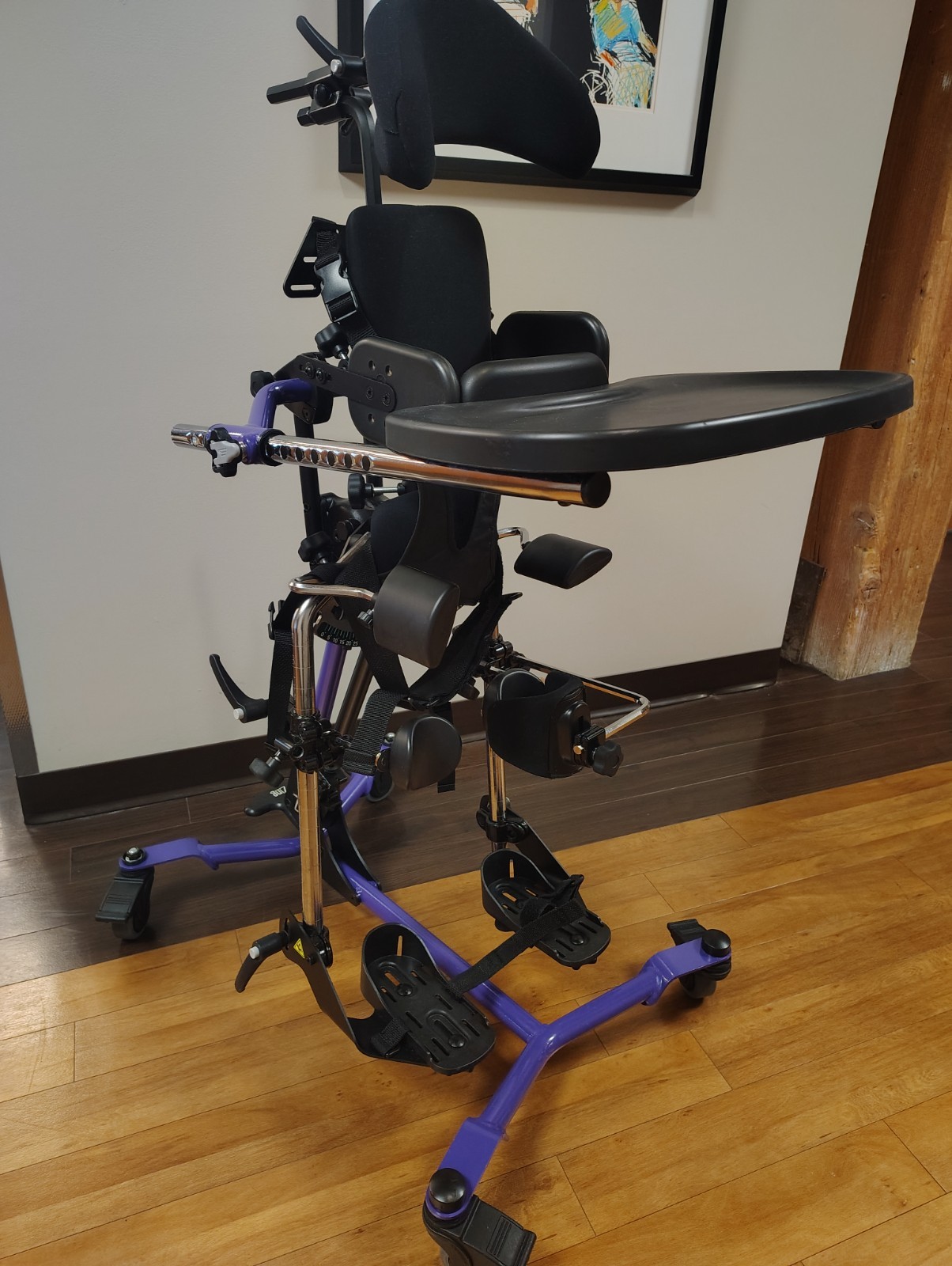 Altimate Medical Zing Size 1 Mobile Supine Stander Standing Frame Pediatric Tray