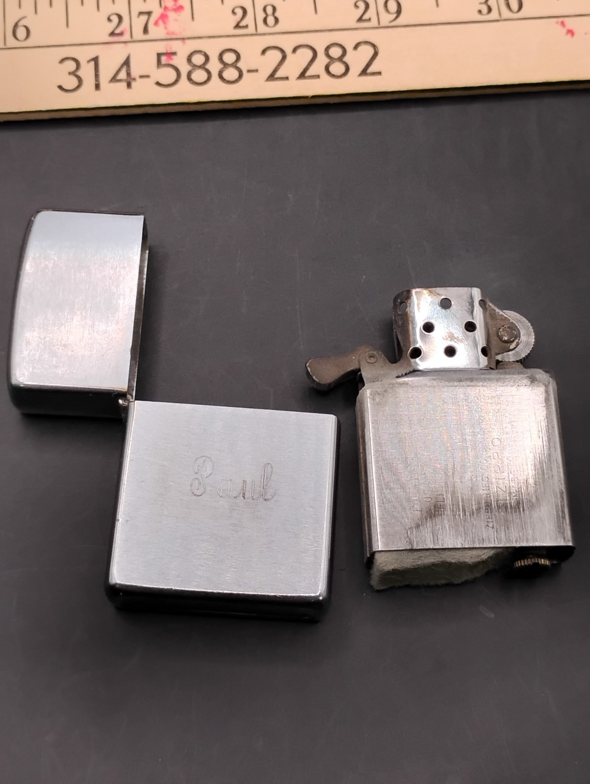 Vintage  1975   Zippo / Paul Love Wendy