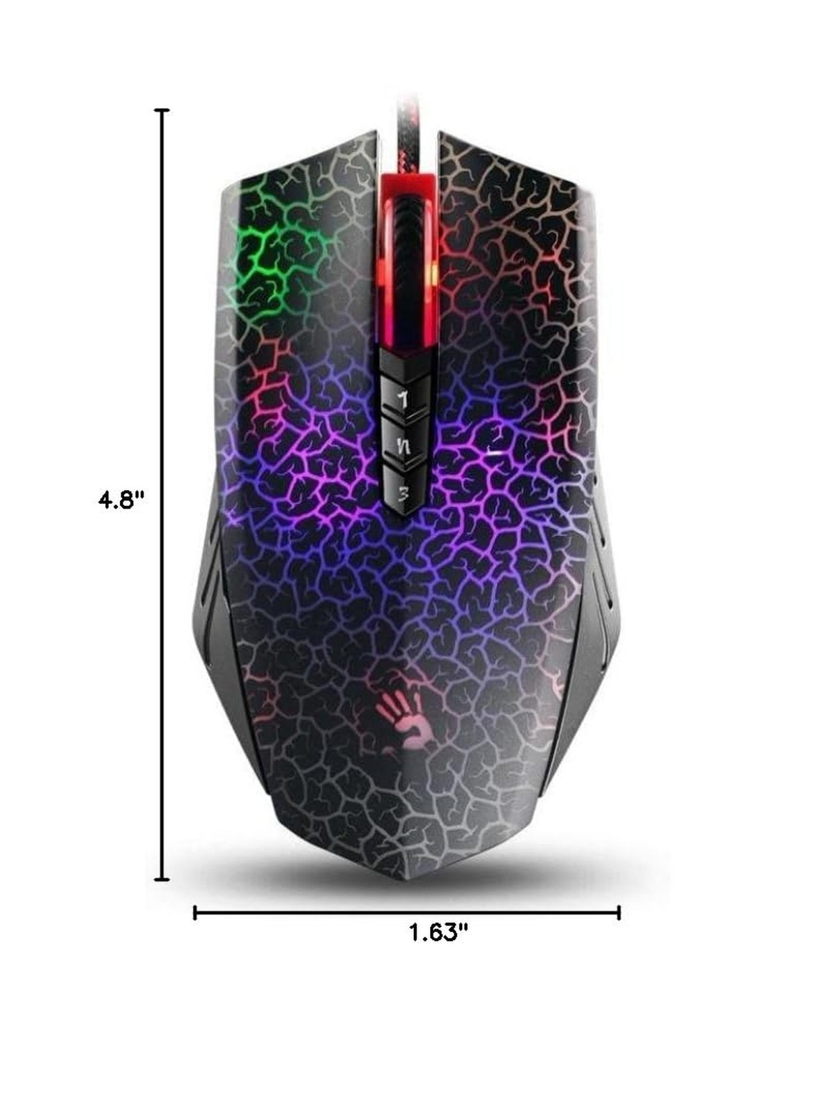 Bloody Optical Gaming Mouse with Light Strike (LK) Switch & Scroll - Fully Pr...