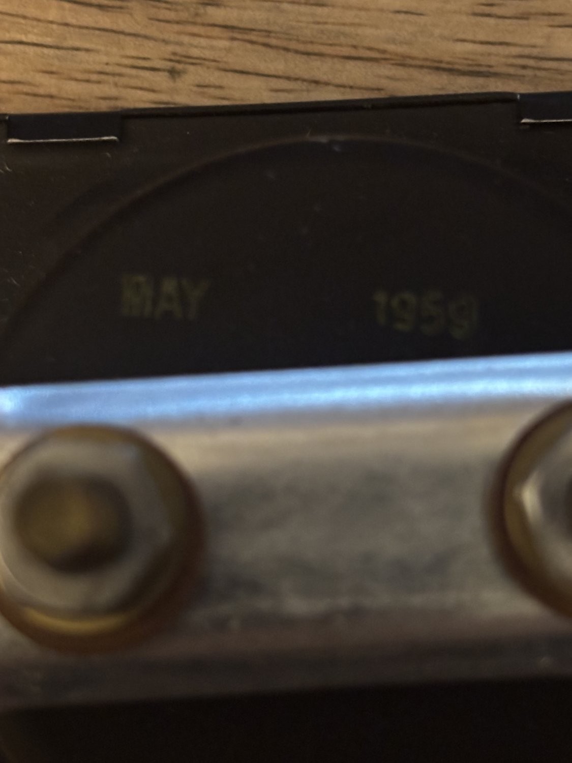 Wheelco Instruments JO-100 Analog Voltmeter Approx 2.5 Inc Black Plastic
