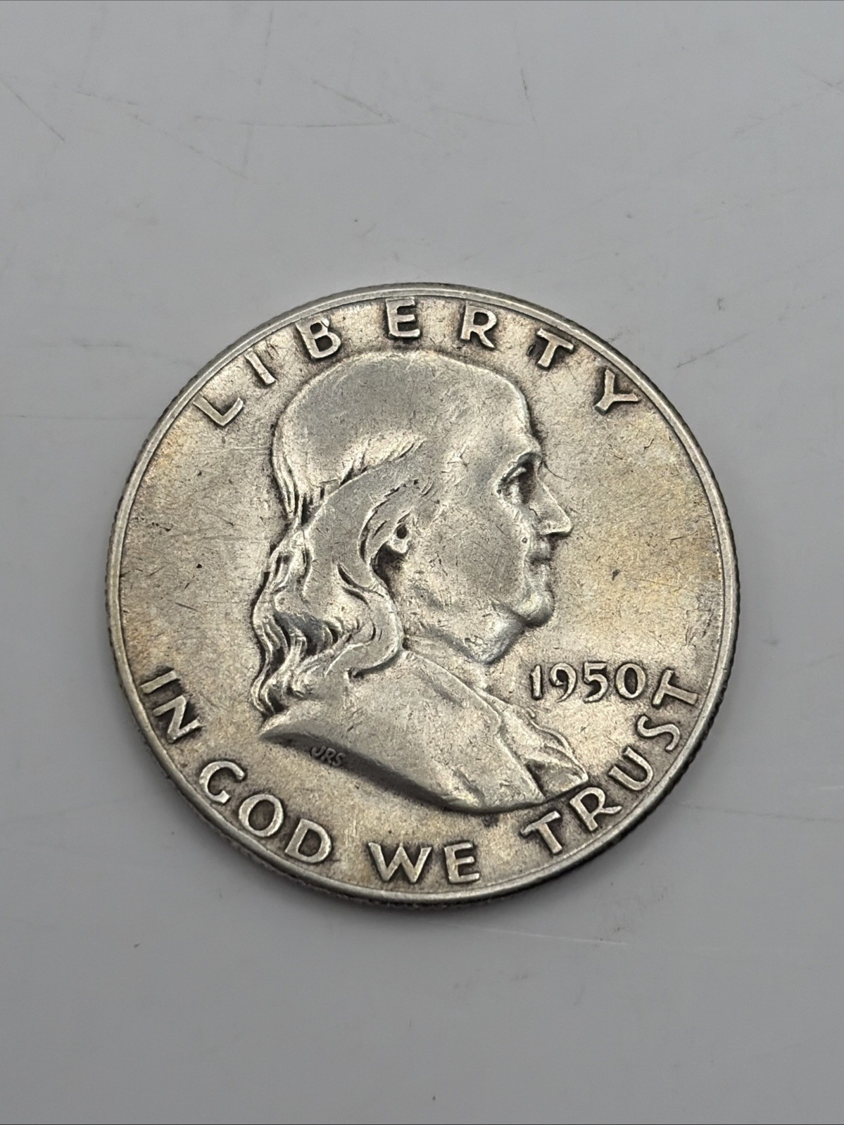 1950 Franklin Silver Half Dollar 90% Silver