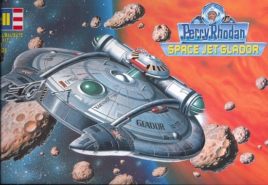 Revell Science Fiction Perry Rhodan Space Jet Glador Ship 04852C