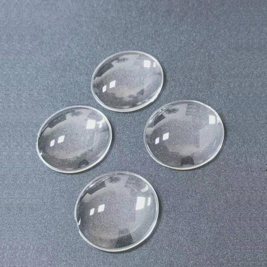 1pc 70mm H-K9 Glass Plano Convex Lens Condensor LED Lens Focal Length 100mm