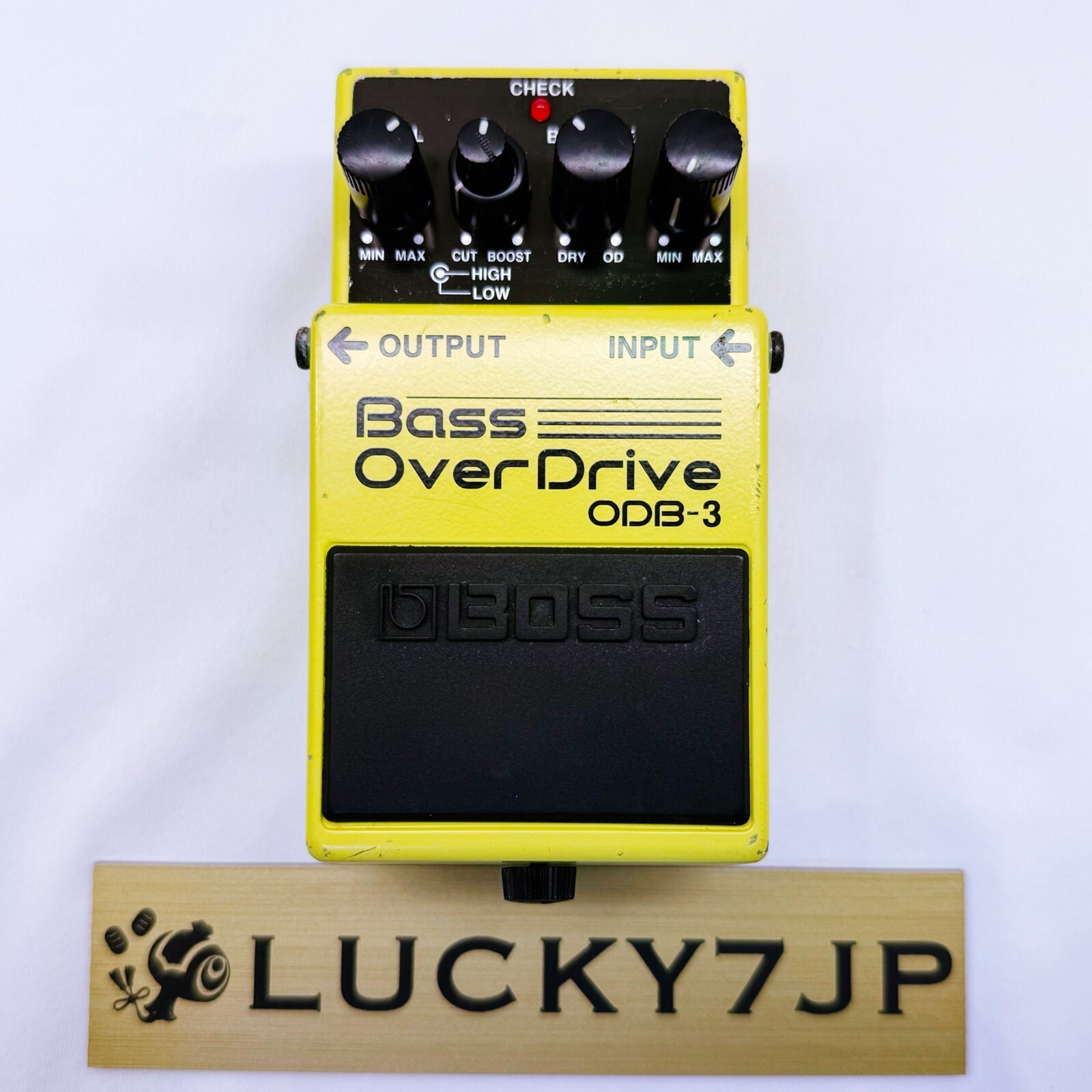 BOSS ODB-3 Bass Over Drive Bass Guitar Effect Pedal Free Ship  Tested  FromJapan