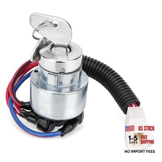 TC020-31820 Ignition Switch with Key for Kubota Tractors L2050 L2250 L2350